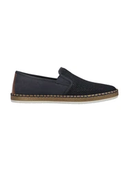Rieker Espadrilles 'Namur' nachtblau/braun
