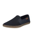 Rieker Espadrilles 'Namur' nachtblau/braun