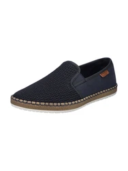 Rieker Espadrilles 'Namur' nachtblau/braun