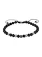 ROYAL-EGO Armband ''''Bead Bracelet'''' silbergrau / schwarz