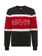 LEVI''''S Sweatshirt feuerrot / schwarz