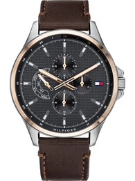 Uhr ''''Casual 1791615'''' braun / rosegold / schwarz / silber