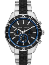 Emporio Armani Chronograph ''''AX1831'''' blau / grau / schwarz