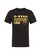 G-STAR T-Shirt 'Graphic 8' gelb / schwarz