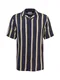 Only & Sons Hemd ''''Wayne'''' dunkelblau / gelb / weiß