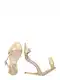 LeGer by Lena Gercke Sandali s paščki ''''Mayra''''  kremna