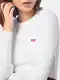 LEVI'S  Majica 'LS Baby Tee'  crvena / bijela
