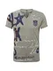 Key Largo Shirt dunkelblau / oliv / weiß