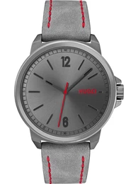 Uhr ''''Lead 1530096'''' taupe / rot