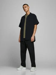 Jack & Jones T-Shirt JJEORGANIC BASIC TEE SS O-NECK NOOS oliv