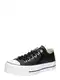 CONVERSE Tenisky 'CHUCK TAYLOR ALL STAR LIFT OX LEATHER'  černá / bílá