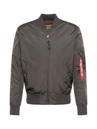 Jacke 'MA-1 TT' graphit / rot / wei