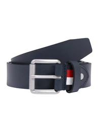TOMMY HILFIGER Gürtel ''''Downtown Roller Buckle'''' dunkelblau