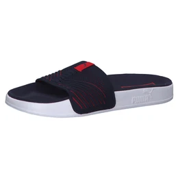 PUMA Badesandalen Leadcat Knit Premium dunkelblau / rot