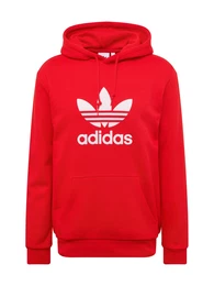 Hoodie ''''Trefoil'''' rot / weiß