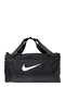 NIKE Sporttasche ''''BRSLA S DUFF - 9.0'''' schwarz / weiß