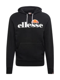 Sweatshirt 'Gottero' orange / orangerot / schwarz / wei