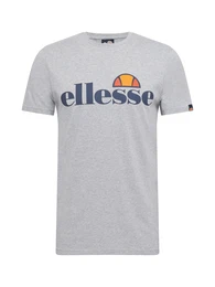 T-Shirt 'Prado' navy / graumeliert / orange / hellrot