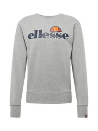 Sweatshirt 'Succiso' dunkelgrau / graumeliert / orange / rot