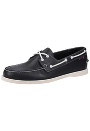 Halbschuhe kobaltblau / weiß