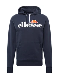 Sweatshirt dunkelblau / weiß / orange / rot
