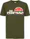 ELLESSE Majica  oliva / oranna / melona / bela