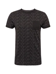 DENIM T-Shirt ''''allov'''' schwarz / weiß