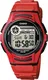 CASIO Multifunktionsuhr ''''W-213-4AVES'''' rot