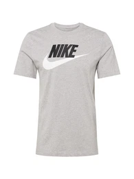 T-Shirt 'Icon Futura' graumeliert / schwarz / wei