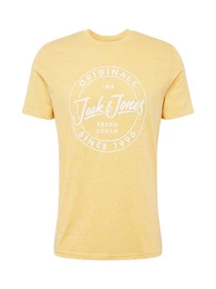 T-Shirt ''''JORREALLY'''' gelb / weiß