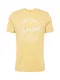 JACK & JONES T-Shirt ''''JORREALLY'''' gelb / weiß