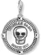 Thomas Sabo Charm ''''Coin Totenkopf, 1698-637-21'''' silber