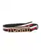 TOMMY HILFIGER Opasek ''''Tommy Plaque Belt 2.0''''  tmavě modrá / bílá