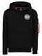 ALPHA INDUSTRIES Sweatshirt 'Space Shuttle' hellblau / grau / schwarz / wei