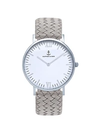Armbanduhr ''''Campina'''' grau / silber