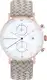 Kapten & Son Analogové hodinky ''''Small Chrono Woven''''  šedá