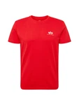 ALPHA INDUSTRIES T-Shirt hellrot/weiß