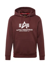 Sweatshirt burgunder / wei