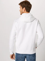 Nike Sportswear Sweatshirt 'Club Fleece' schwarz/weiß