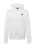 Nike Sportswear Sweatshirt 'Club Fleece' schwarz/weiß