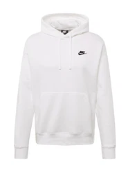 Nike Sportswear Sweatshirt 'Club Fleece' schwarz/weiß