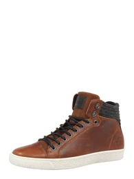 Sneaker dunkelbraun / weiß