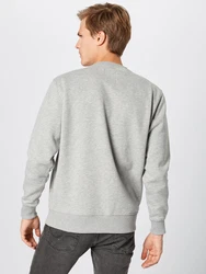 ALPHA INDUSTRIES Sweatshirt graumeliert/schwarz