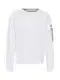 ALPHA INDUSTRIES Sweatshirt 'X-Fit' rot / wei