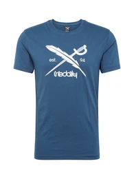 T-Shirt ''''Daily Flag'''' blau / weiß