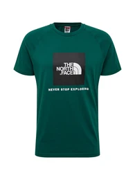 T-Shirt ''''M S/S RAG RED BOX'''' tanne / schwarz / weiß