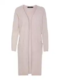 Kardigan 'Doffy' pastelově růžová