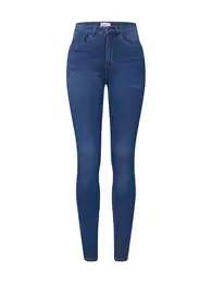 Džíny 'ONLRoyal' modrá džínovina / hnědá