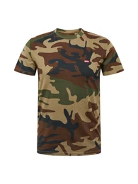 LEVI''''S T-Shirt ''''ORIGINAL HM TEE'''' braun / dunkelgrün