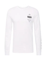 LEVI''''S Shirt ''''LS GRAPHIC TEE - B'''' weiß / grau